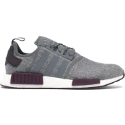 adidas NMD R1 Wool Grey Four Maroon