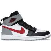 Air Jordan 1 Flyease Black Particle Grey Gym Red