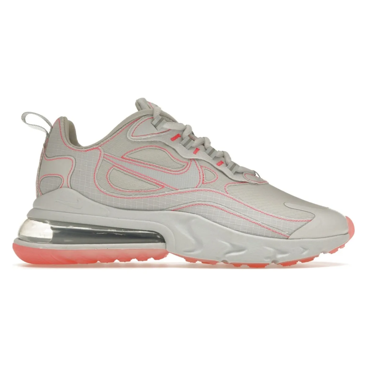 Nike Air Max 270 React Stitch White Flash Crimson
