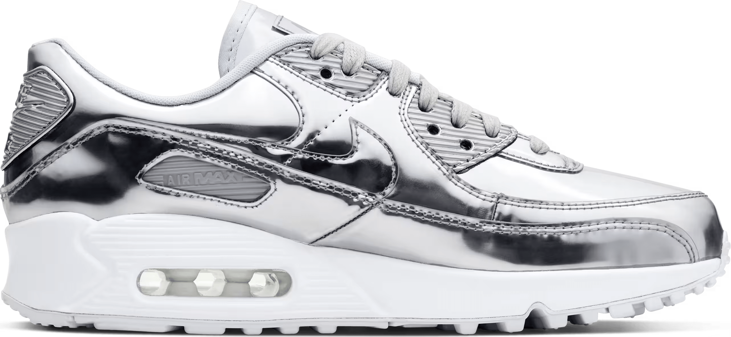 Nike Air Max 90 Liquid Metal "Silver"