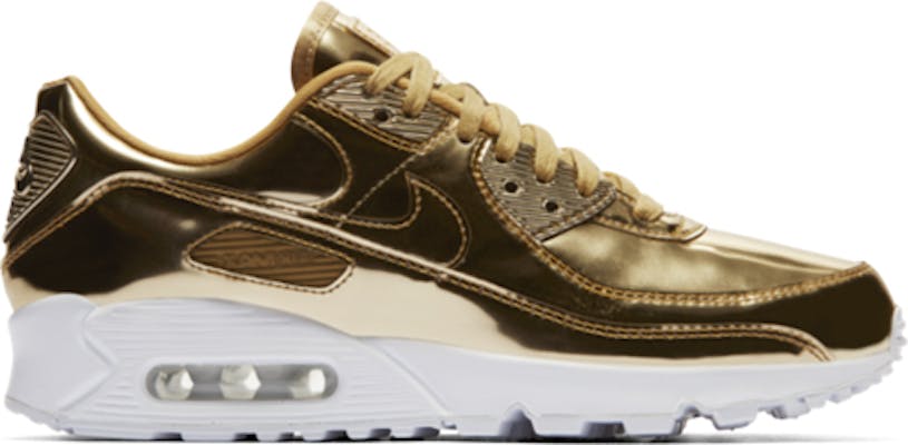 tapijt Tussendoortje Corporation Nike Air Max 90 Liquid Metal "Gold" | CQ6639-700 | Sneaker Squad