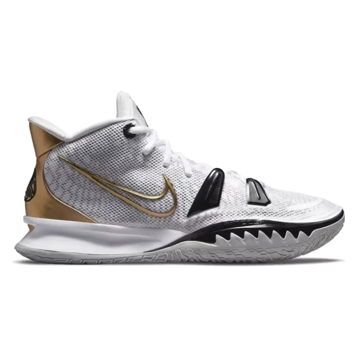 Nike Kyrie 7 White Black Gold