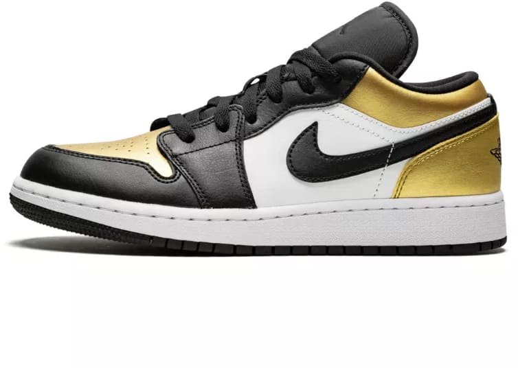 Air Jordan Nike AJ I 1 Low Gold Toe