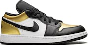 Air Jordan Nike AJ I 1 Low Gold Toe