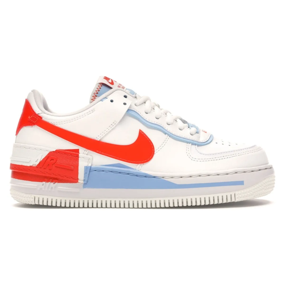 Nike Air Force 1 Shadow Summit White Team Orange (W)