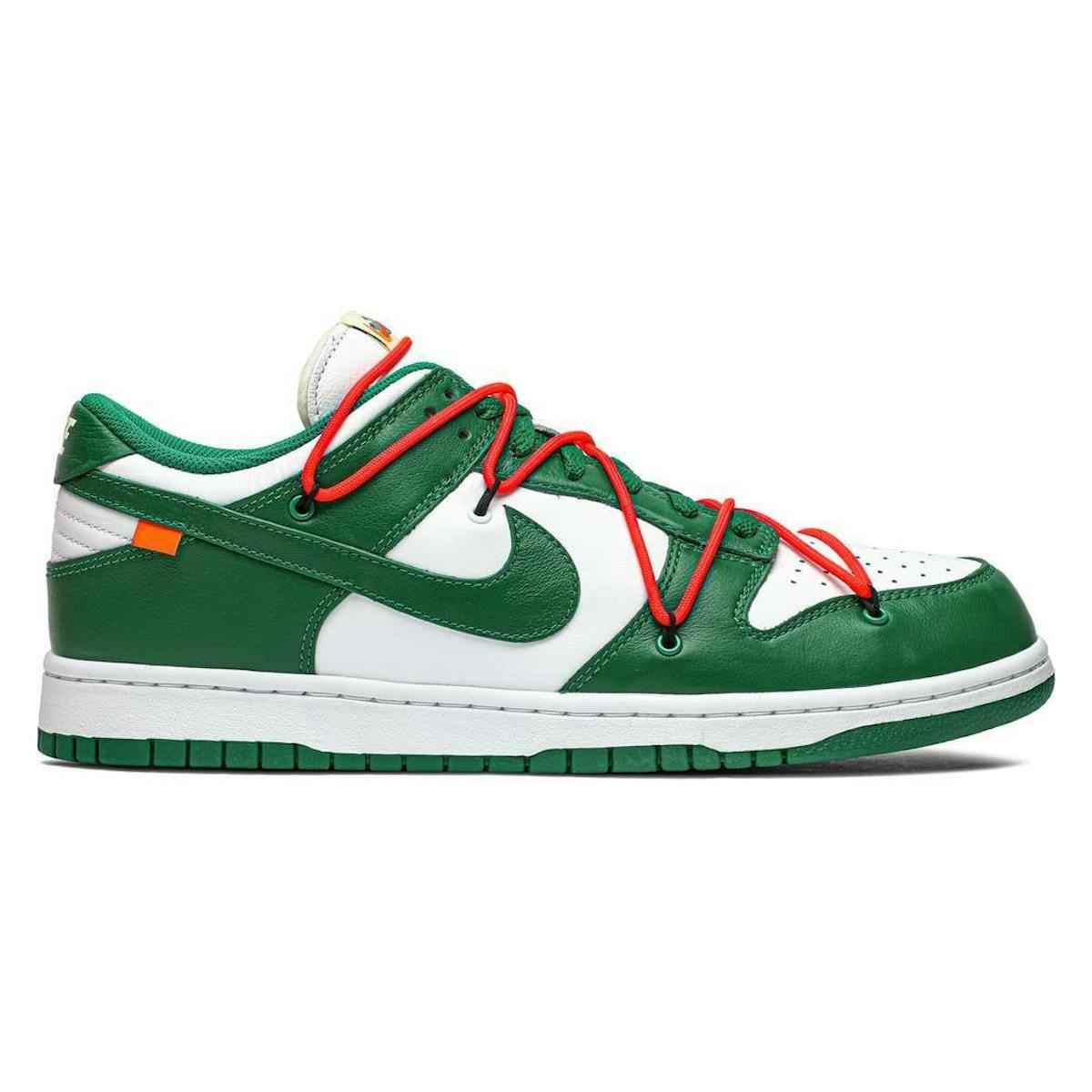 OFF-WHITE x  Nike Dunk Low "Pine Green"