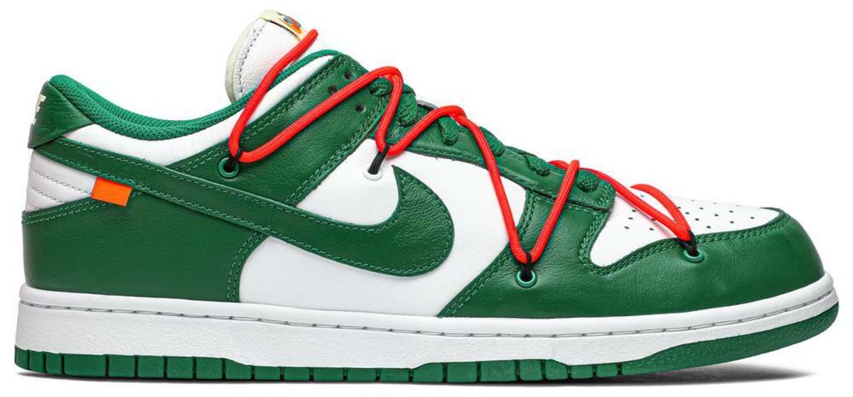 OFF WHITE x Nike Dunk Low Pine Green CT0856 100 Sneaker Squad