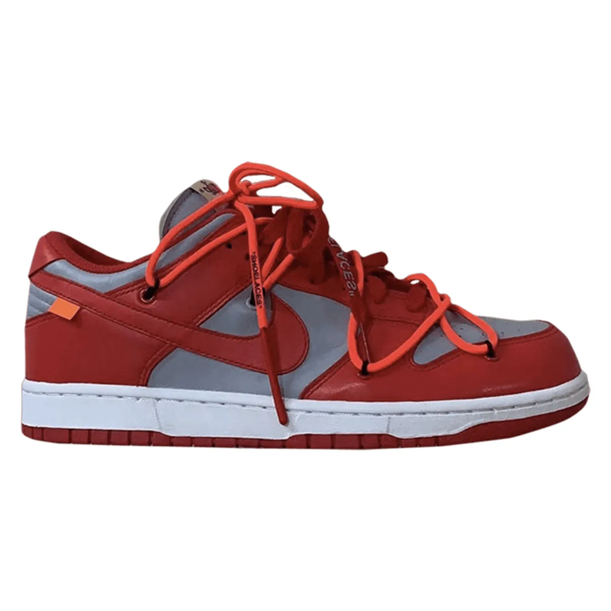 OFF-WHITE x Nike Dunk Low "University Red"