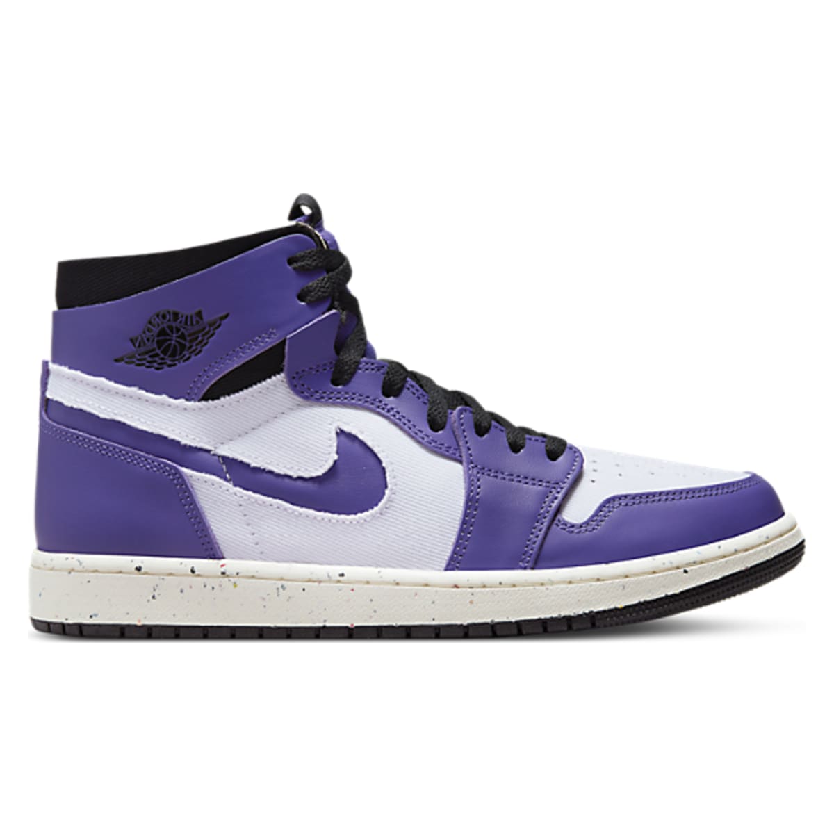 Air Jordan 1 High Zoom Air CMFT Crater Purple Sneaker Squad