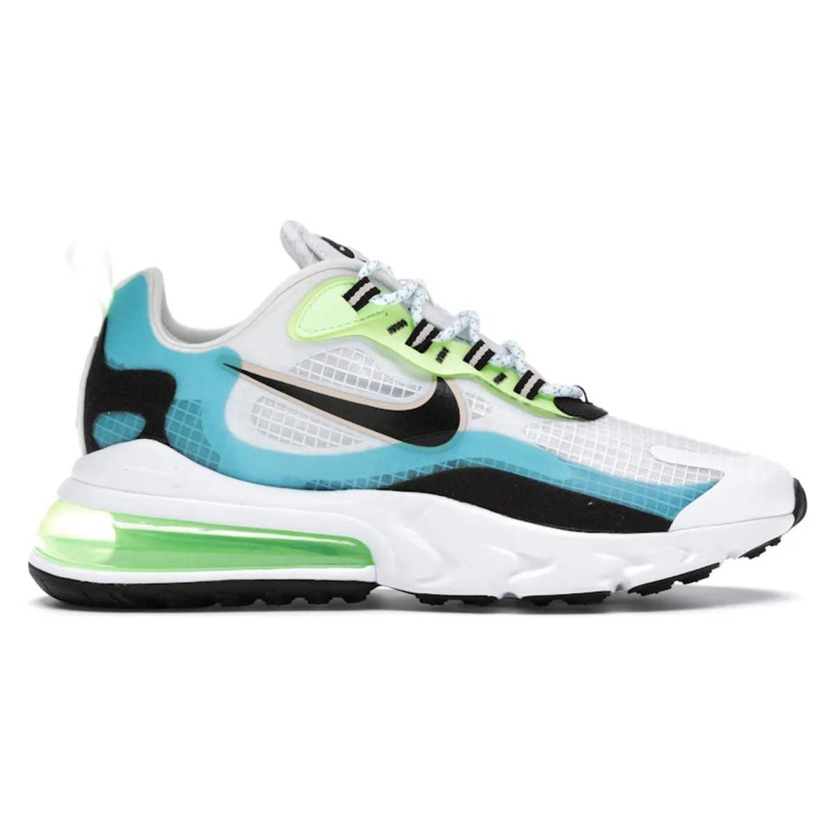 Nike Air Max 270 React Oracle Aqua Ghost Green