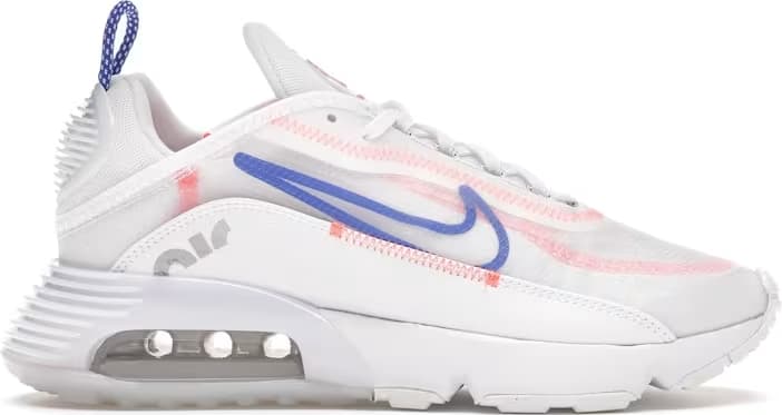 Nike WMNS Air Max 2090 White Flash Crimson Racer Blue