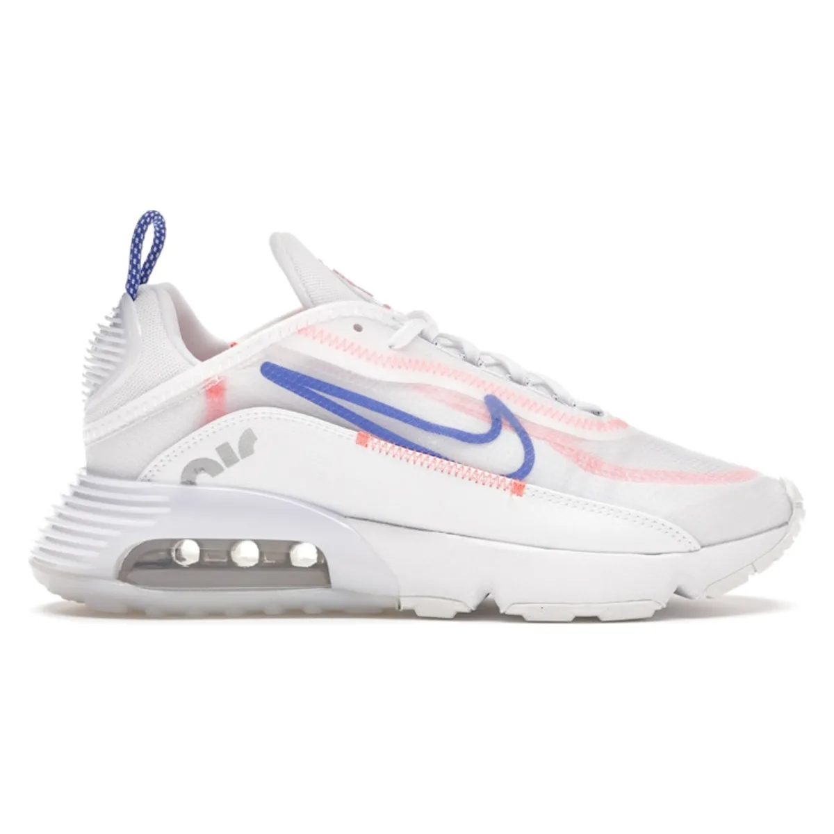 Nike WMNS Air Max 2090 White Flash Crimson Racer Blue