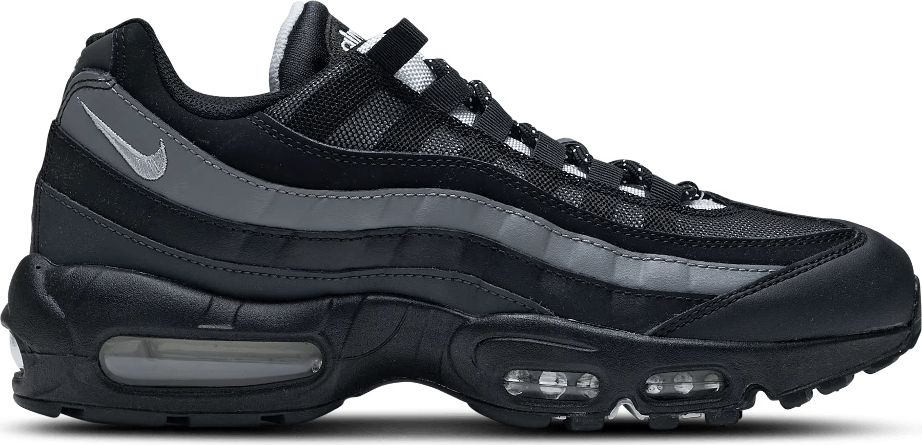 Nike Air Max 95 -  - Black - Textil, Synthetisch - Maat 40 - Foot Locker