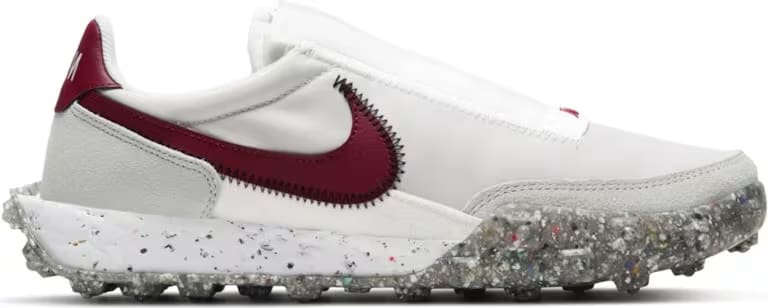 Nike Waffle Racer Crater Summit White Team Red (W)
