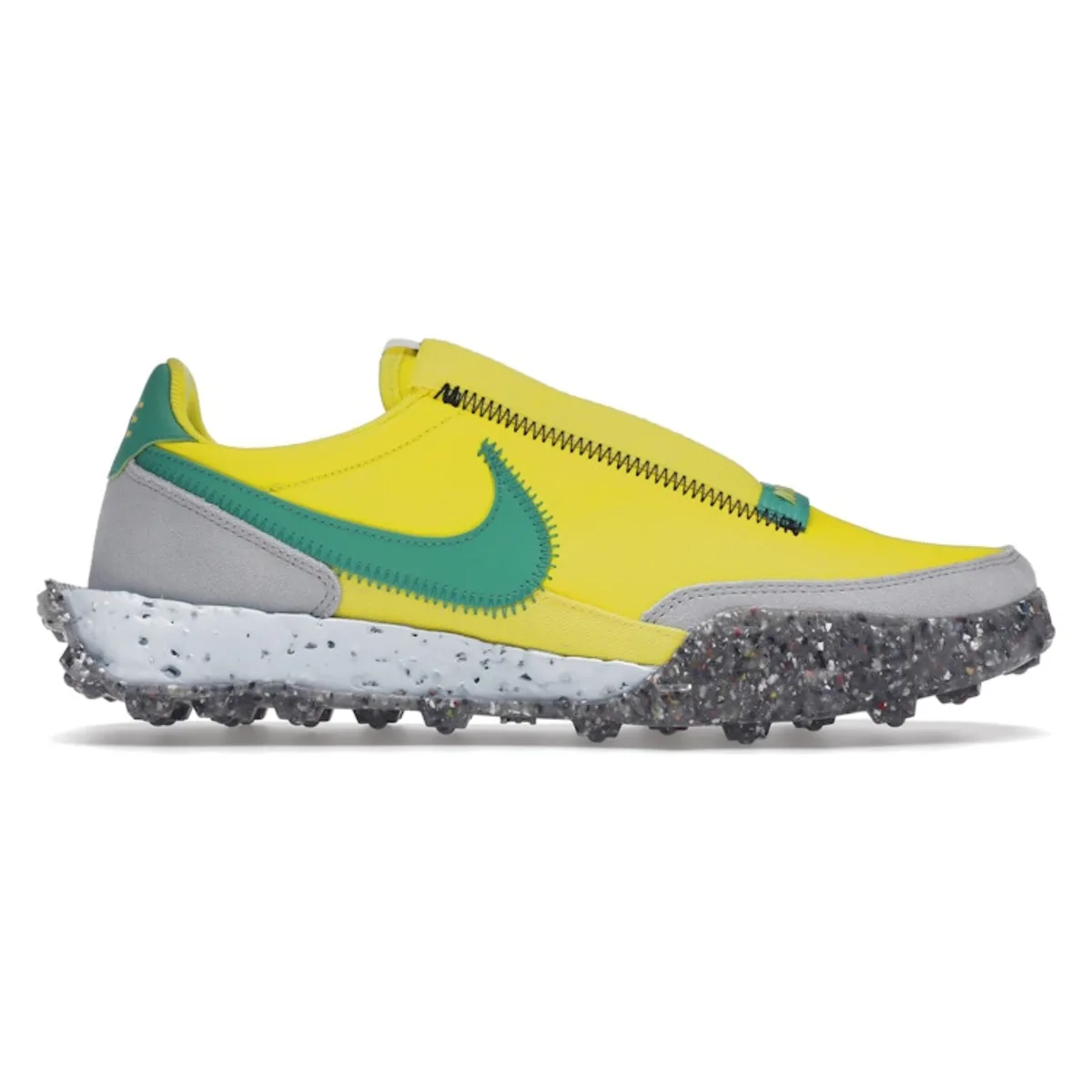 Nike Waffle Racer Crater Yellow Strike Roma Green (W)