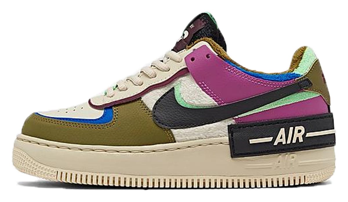 Nike WMNS Air Force 1 Shadow Cactus Flower Olive Flak