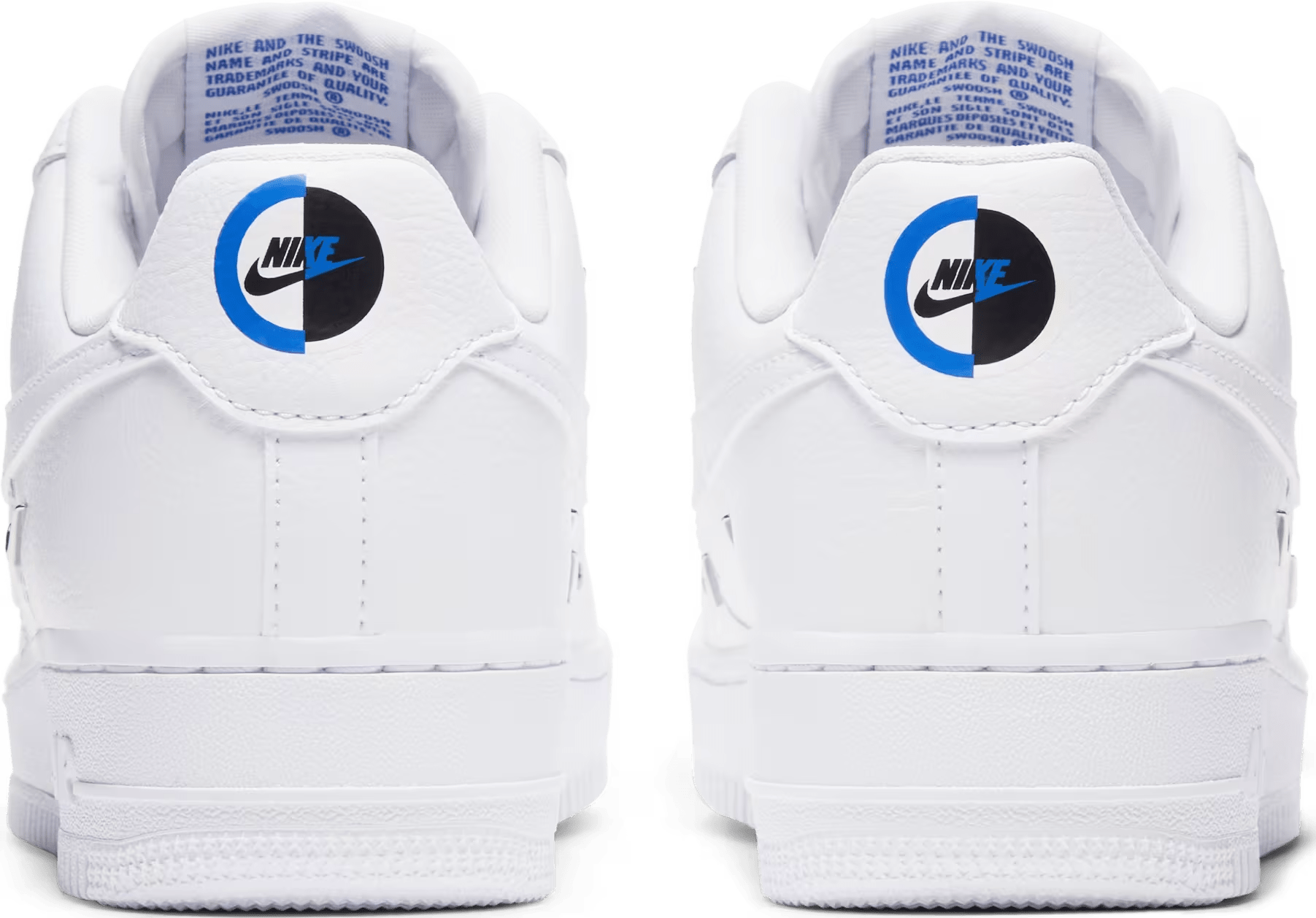 Nike Air Force 1 LX "White Metallic Swooshes"