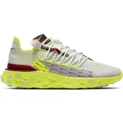 Nike React Runner ISPA Platinum Tint Volt Glow Team Red