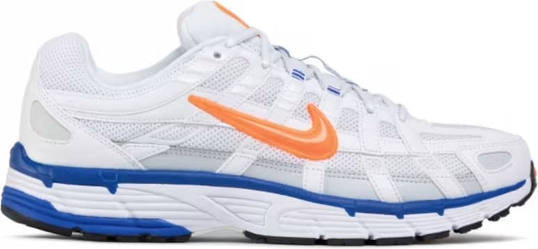 Nike P-6000 White Crimson Racer Blue