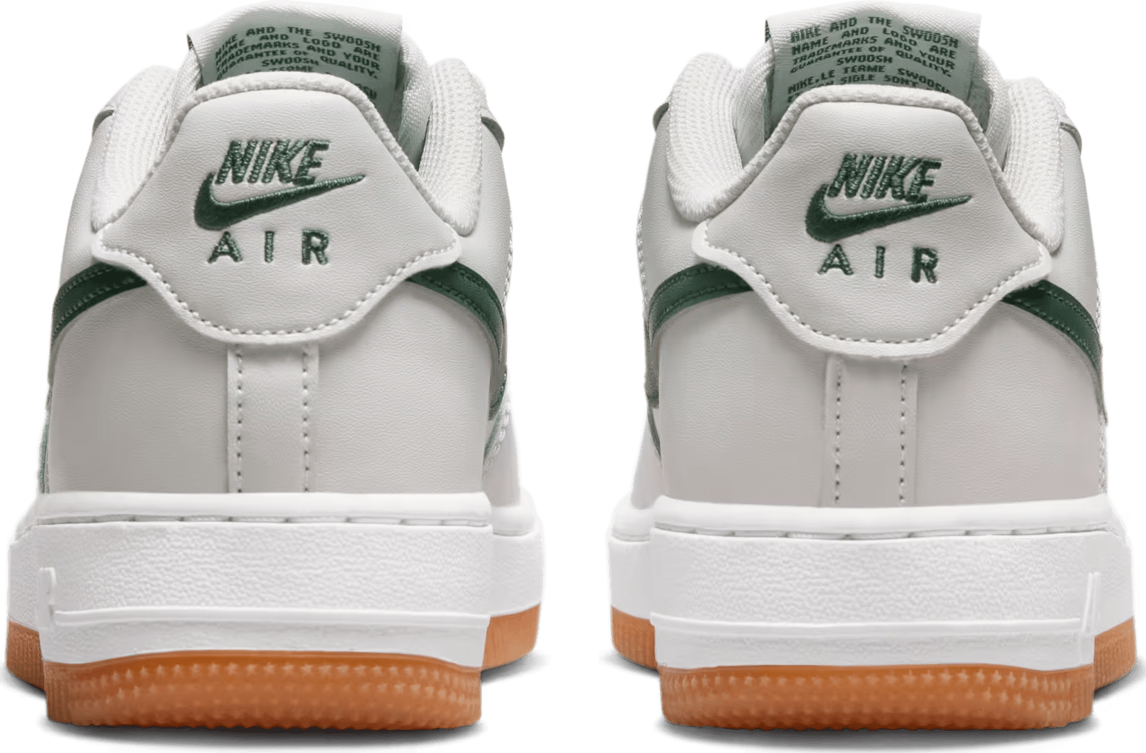 Nike Air Force 1 Low Photon Dust Fir Gum Medium Brown White (GS)