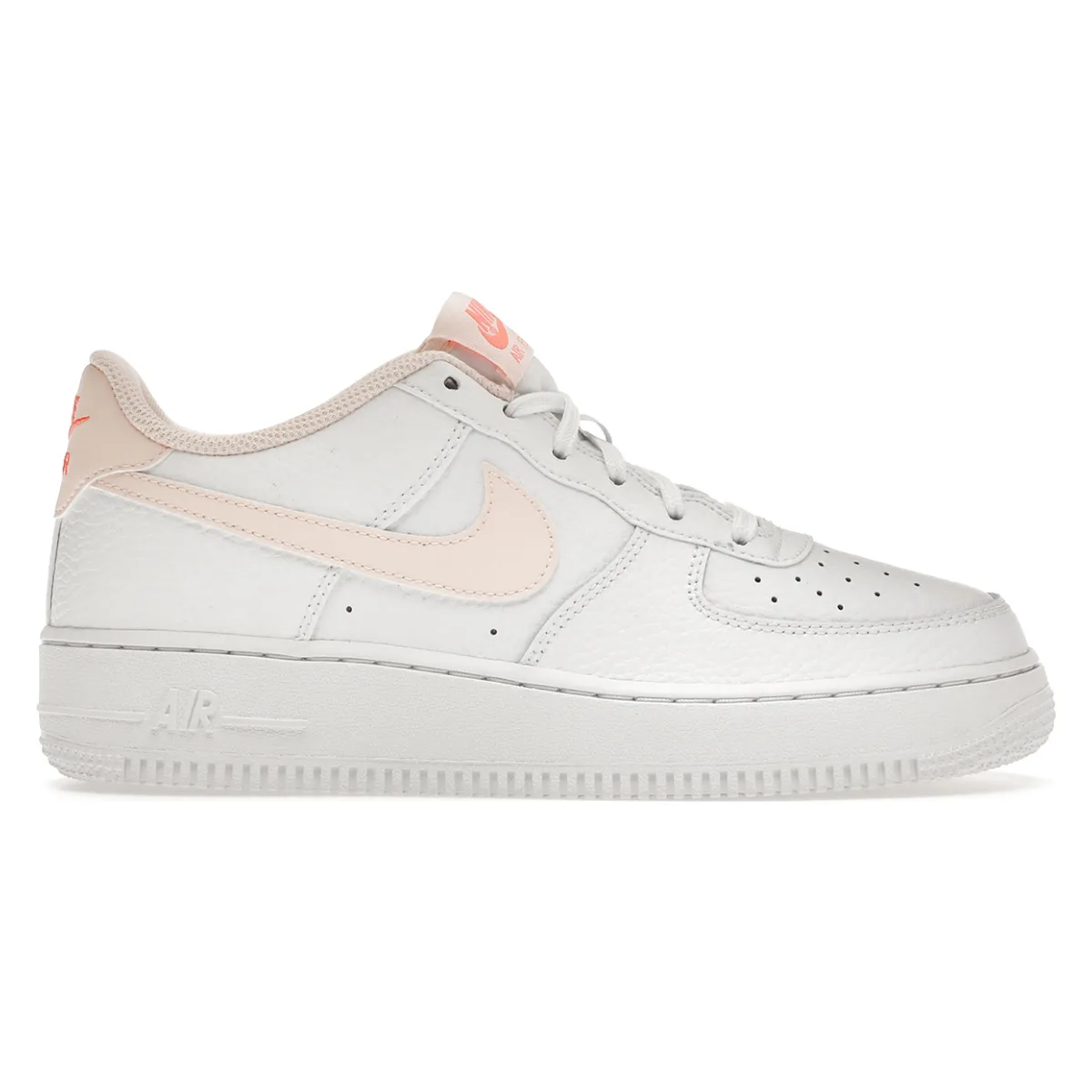 Nike Air Force 1 Low White Hyper Crimson (GS)