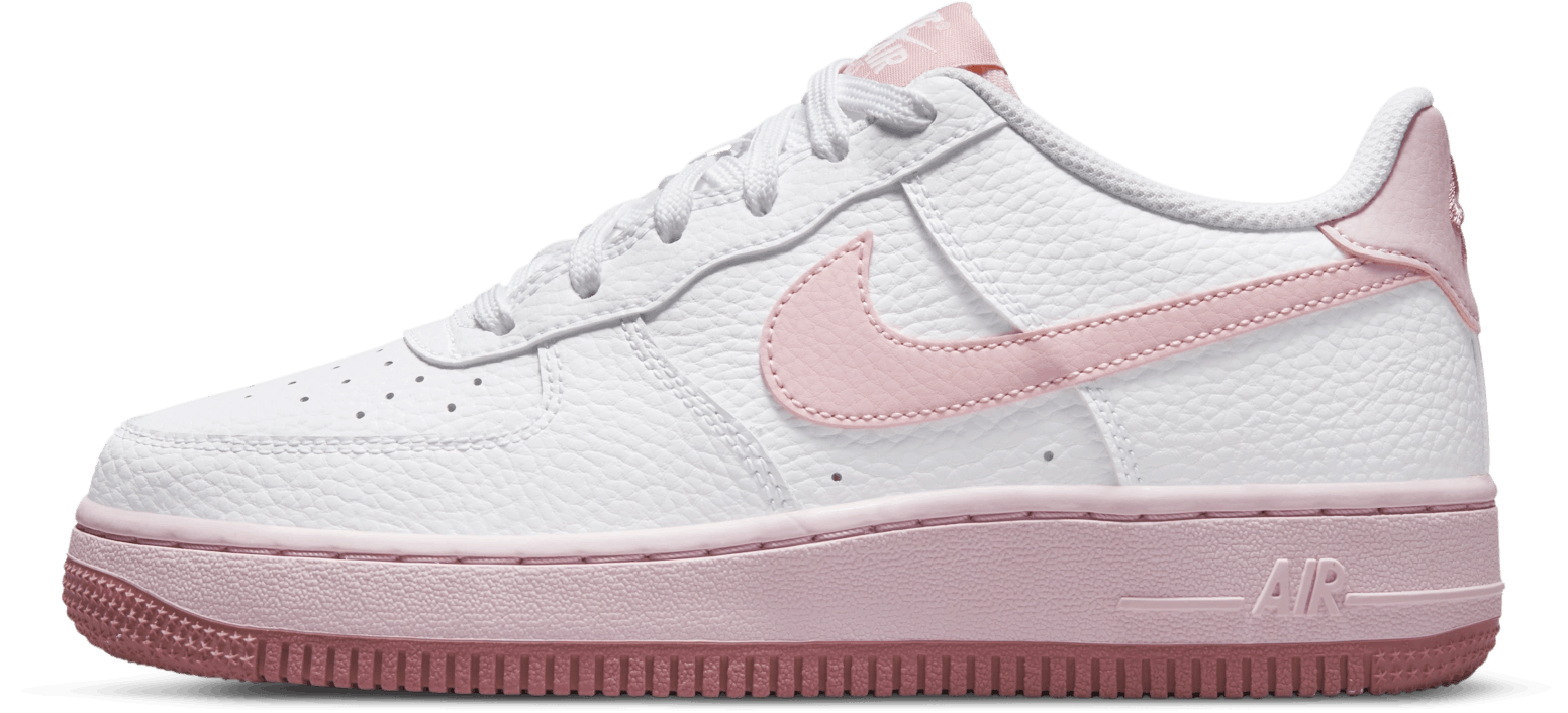 Nike Air Force 1 White Elemental Pink (PS)