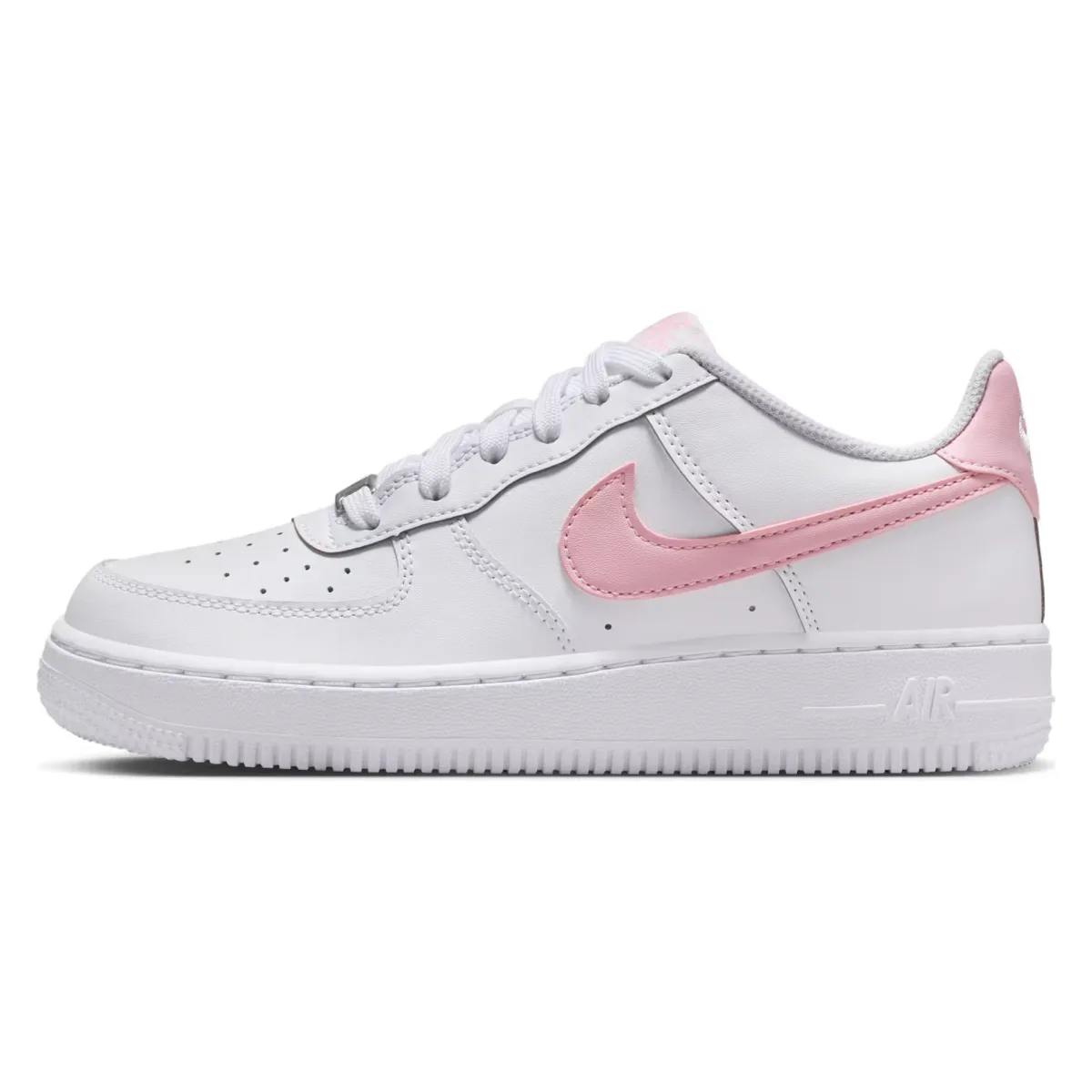 Nike Air Force 1 Low White Medium Soft Pink (GS)