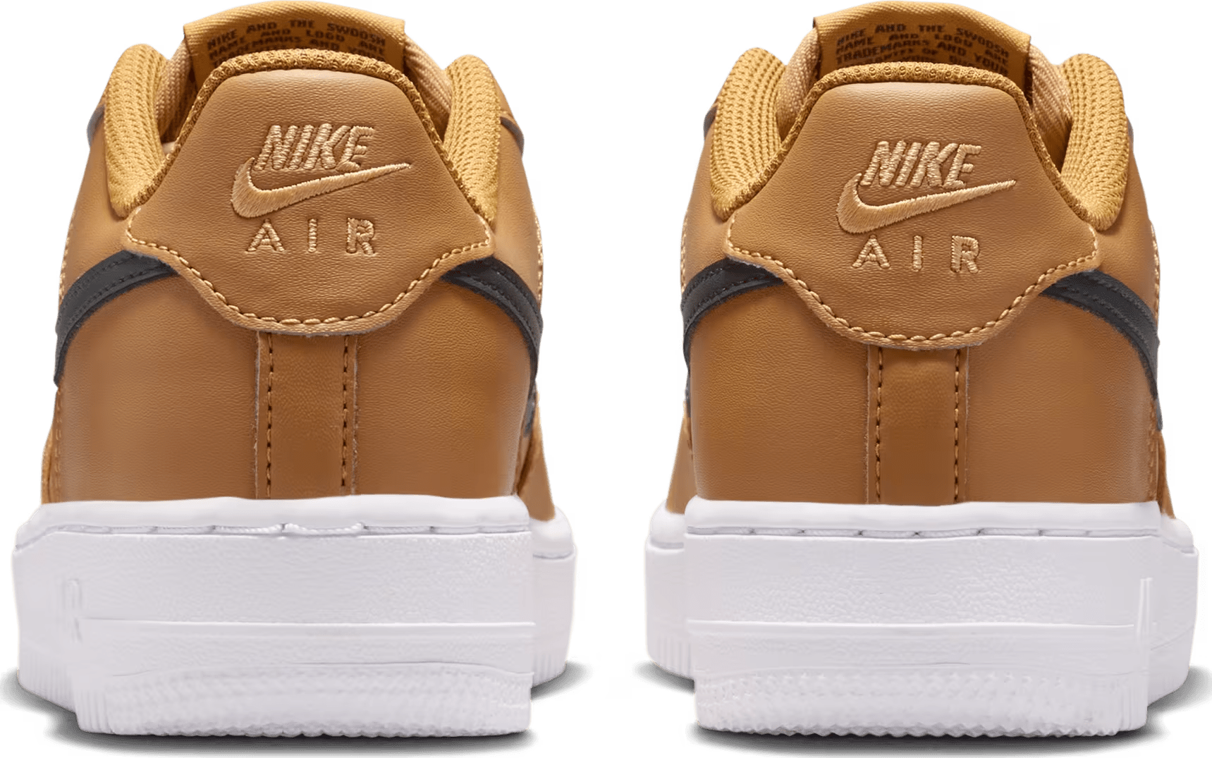 Nike Air Force 1 Low Wheat Club Gold White Anthracite (GS)