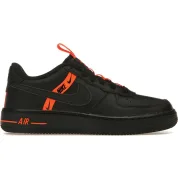 Nike Air Force 1 Low LV8 KSA Worldwide Pack Black Total Orange (GS)