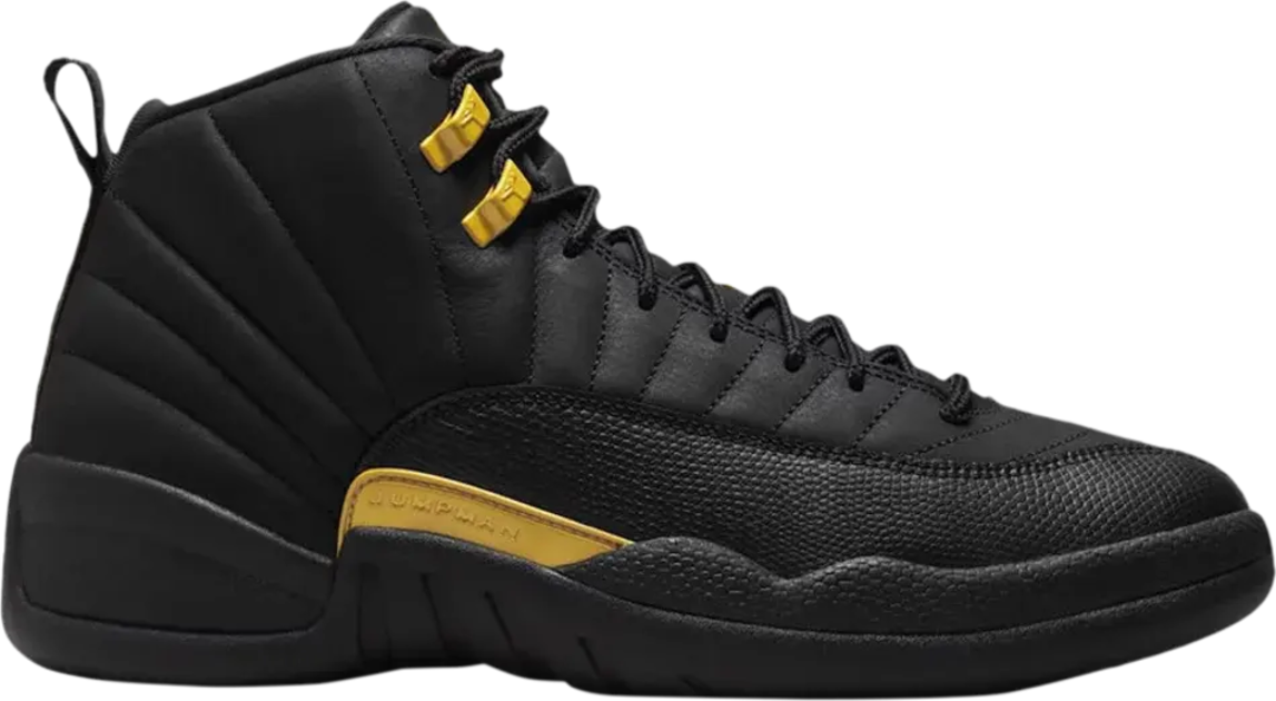 Jordan retro 12 black deals