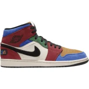 Blue The Great x Air Jordan 1 Mid "Fearless"