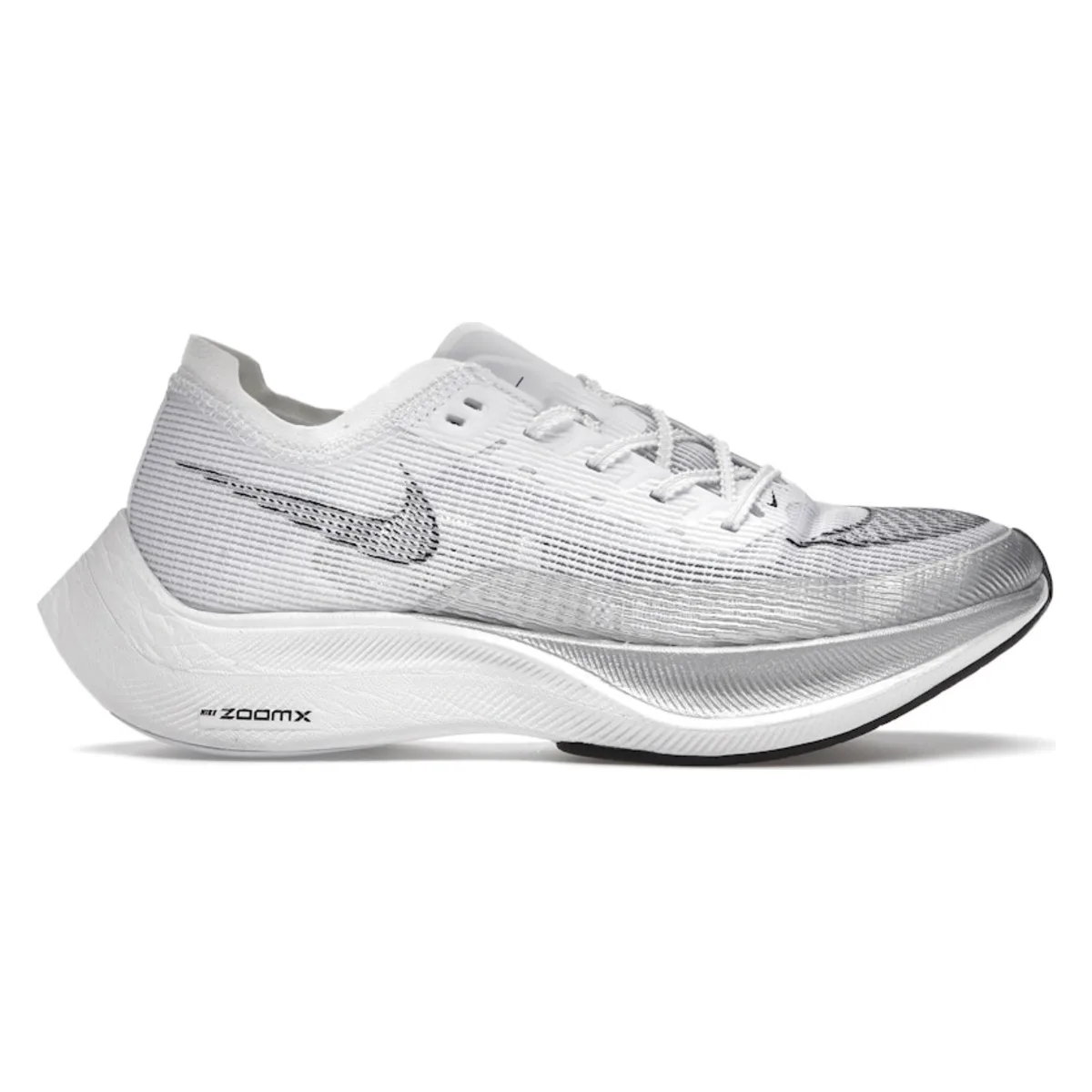 Nike ZoomX Vaporfly Next% 2 White Metallic Silver