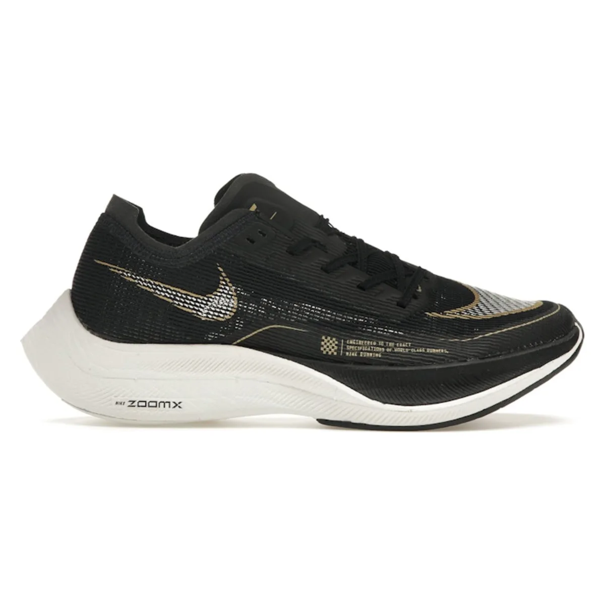 Nike ZoomX Vaporfly Next% 2 Black Metallic Gold Coin (W)