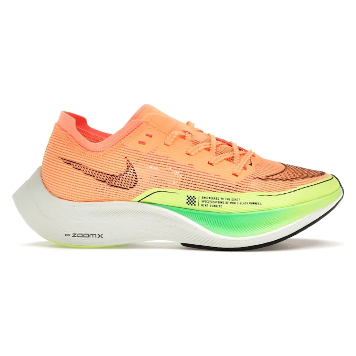 Nike ZoomX Vaporfly Next% 2 Peach Cream Green Shock (W)