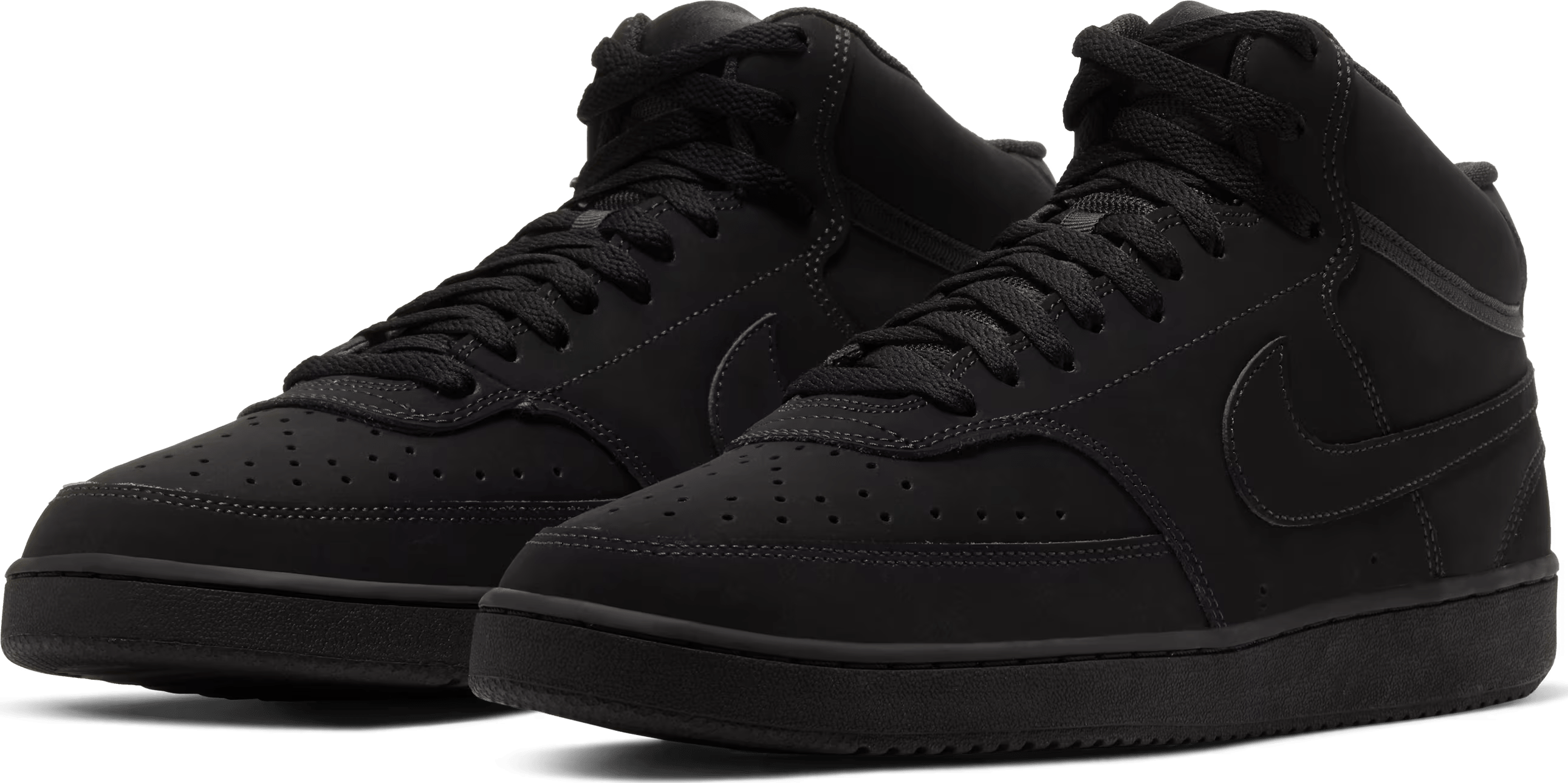Nike Court Vision Mid "Triple Black"