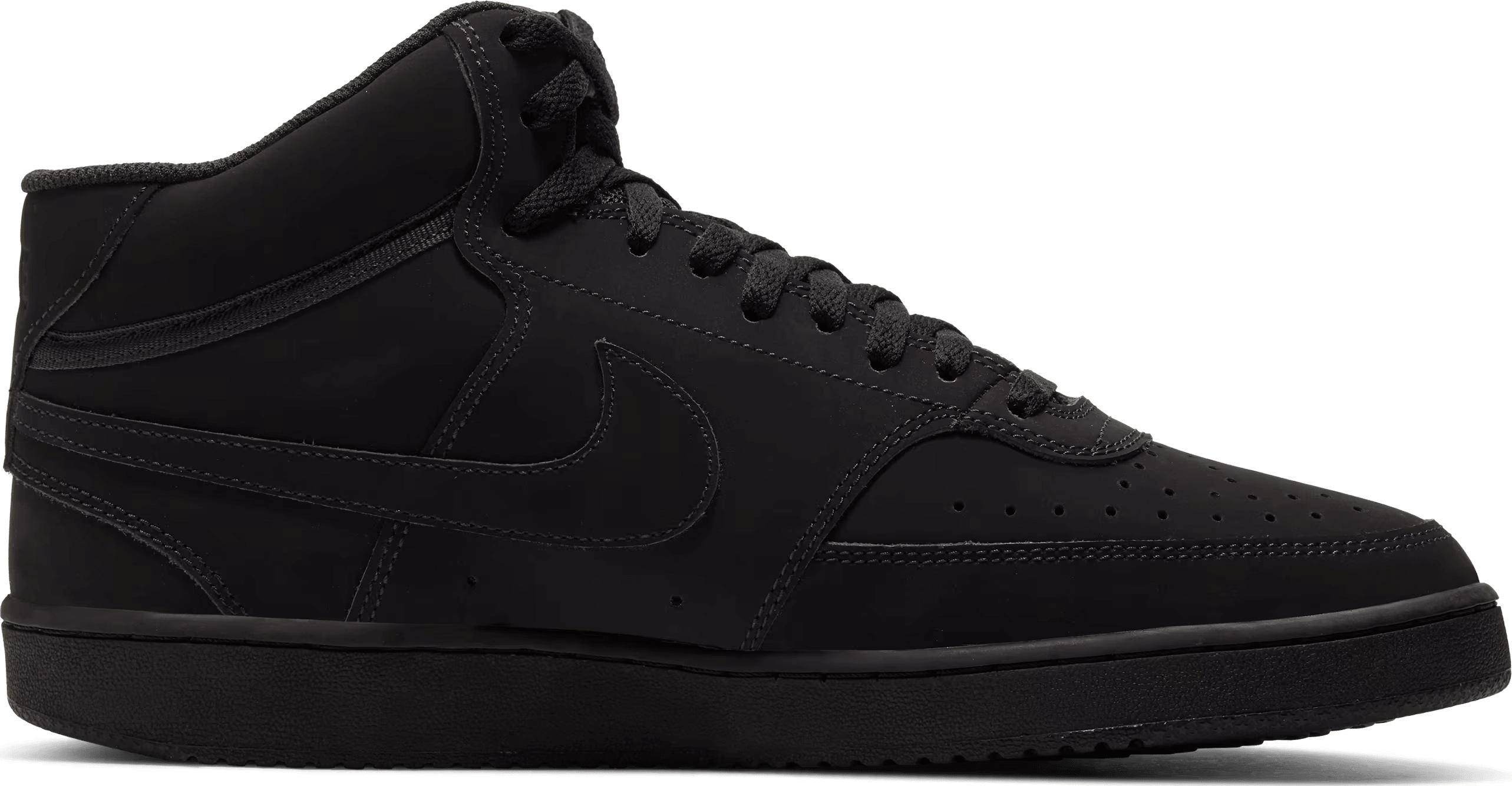Nike Court Vision Mid "Triple Black"