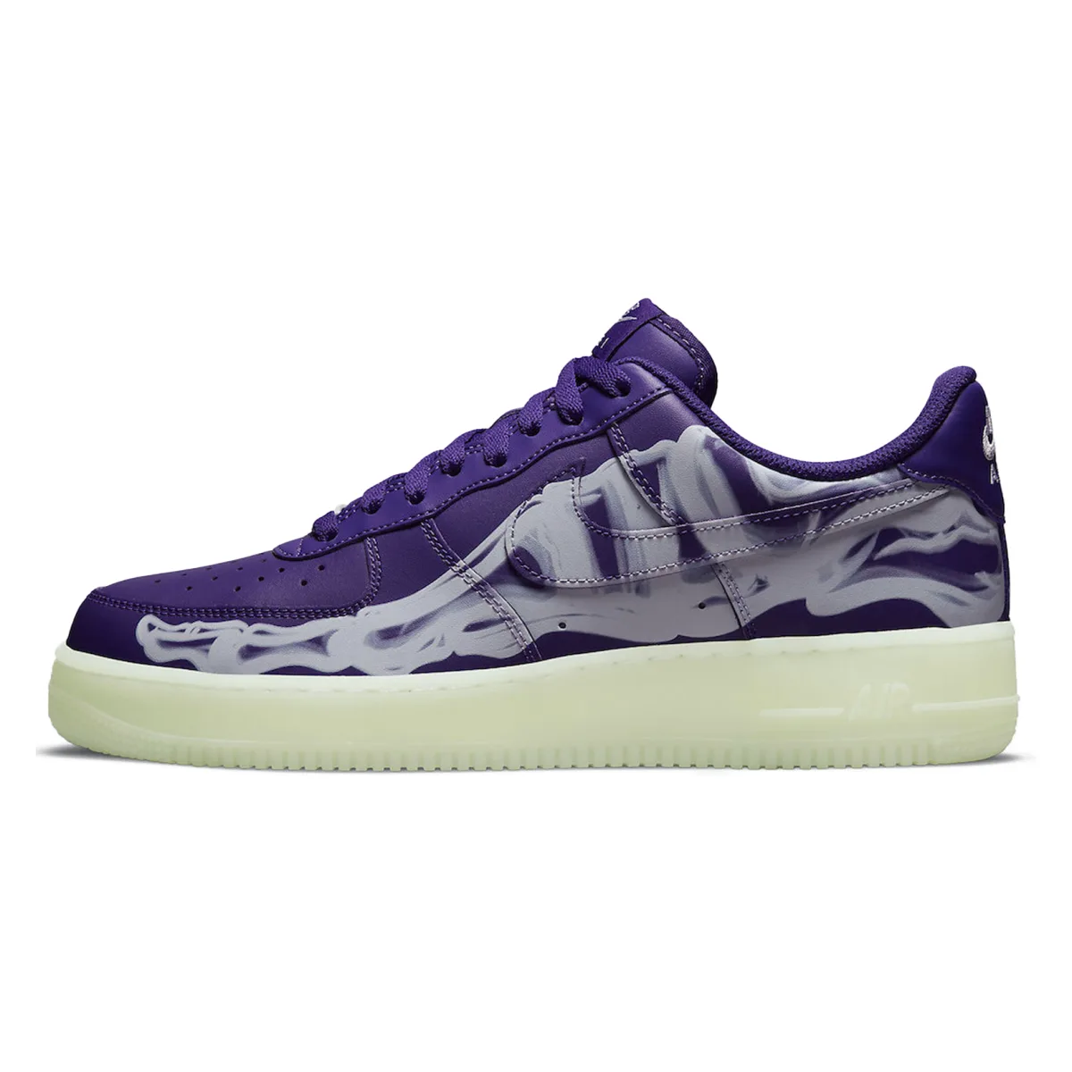 Nike Air Force 1 '07 Skeleton QS "Purple" 2021