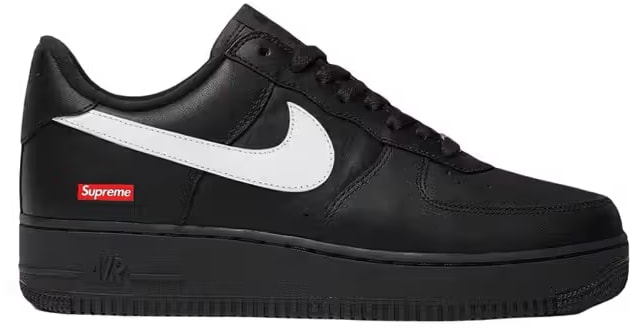Supreme x Nike Air Force 1 Low “Black/White”