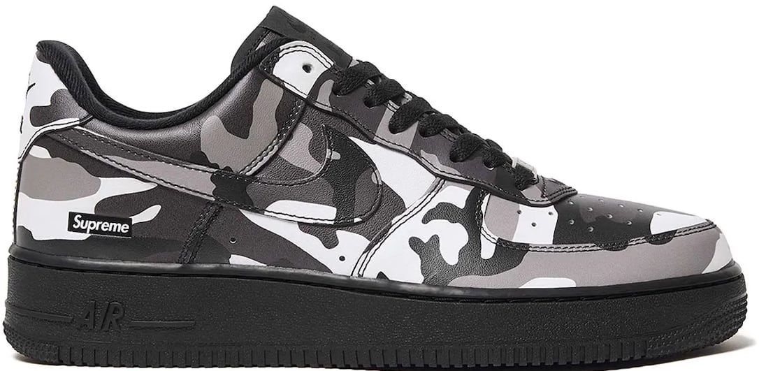 Supreme x Nike Air Force 1 Low "Snow Camo"