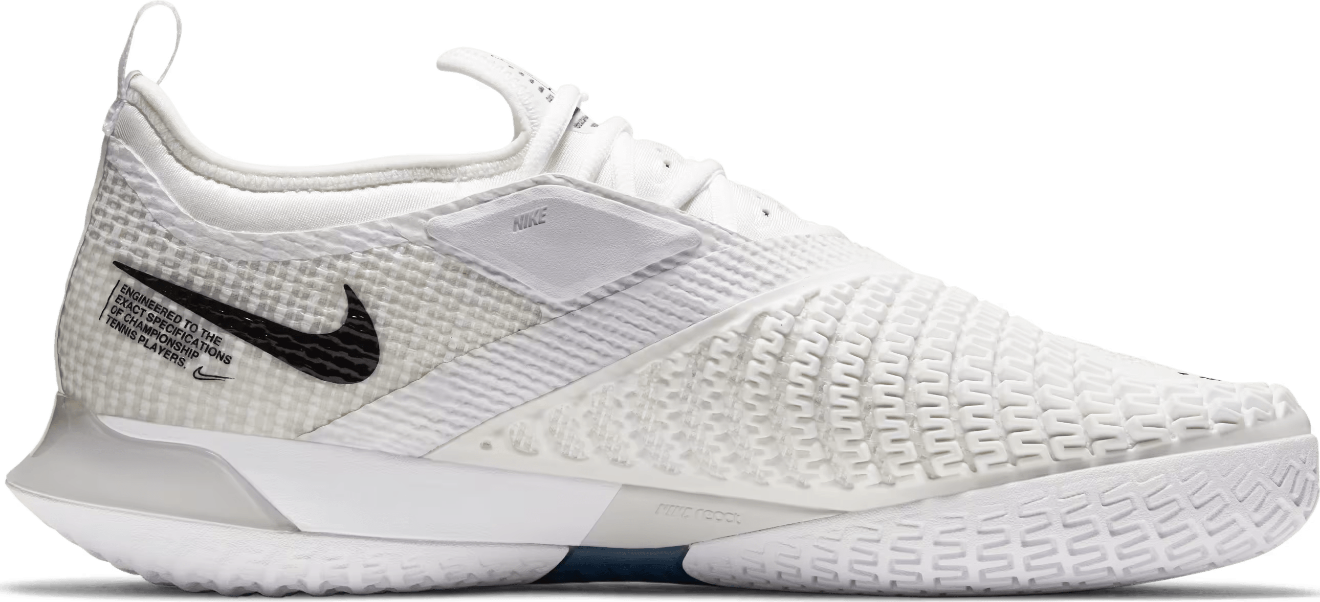 Nike Court React Vapor NXT White Grey Fog
