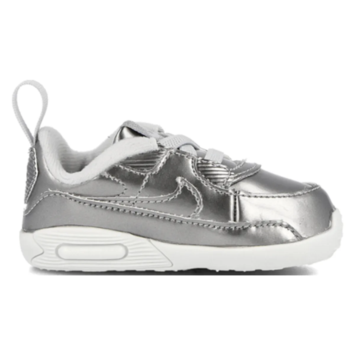 Nike Max 90 Crib QS "Metallic Silver"