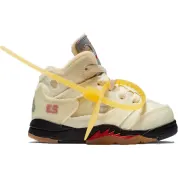 Air Jordan 5 Retro x Off-White Sail (TD)