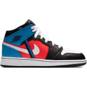 Air Jordan 1 Mid Blue Crimson Brand New