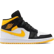 Air Jordan 1 Mid WMNS Laser Orange Black