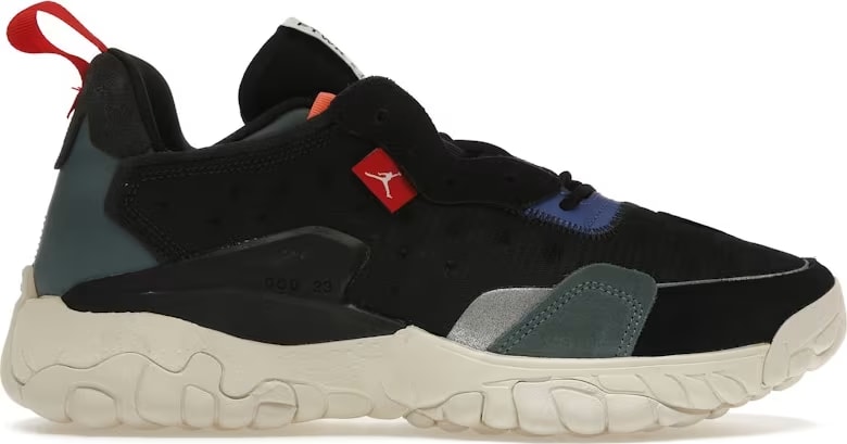 Jordan Delta 2 Black University Red Mineral Slate