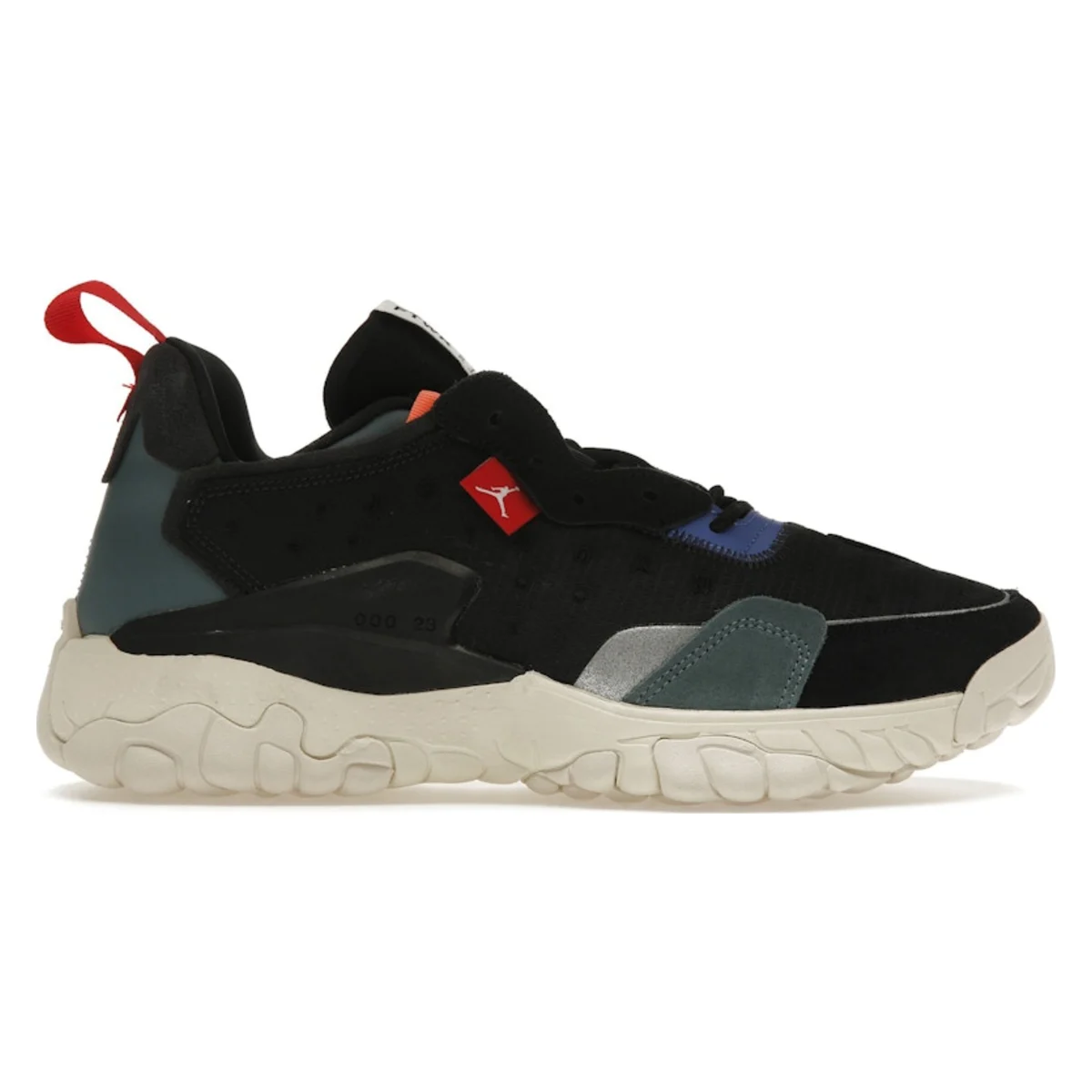 Jordan Delta 2 Black University Red Mineral Slate