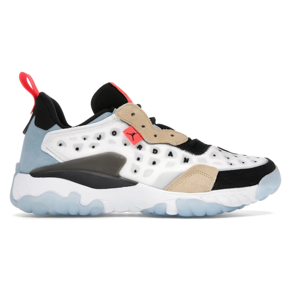 Jordan Delta 2 White Black Tan Infrared