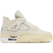 Off-White x Air Jordan 4 WMNS SP "Sail"