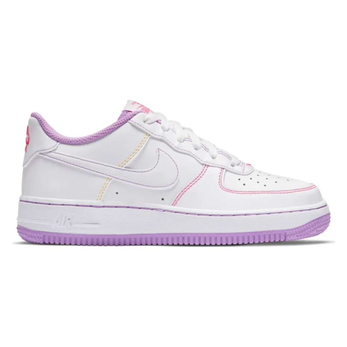 Nike Air Force 1 07 Stitch Fuchsia Glow Hyper Pink (GS)
