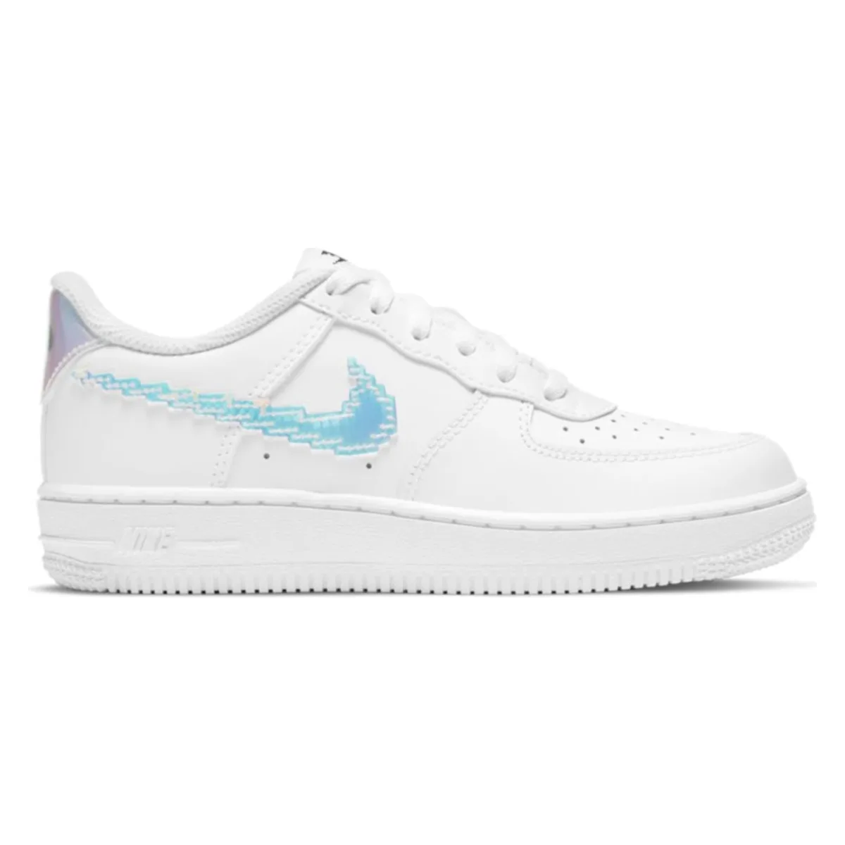 Nike Air Force 1 LV8 Digital Swoosh White (PS)